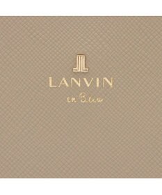 LANVIN en Bleu リュクサンブールカラー 二つ折りLファスナー財布