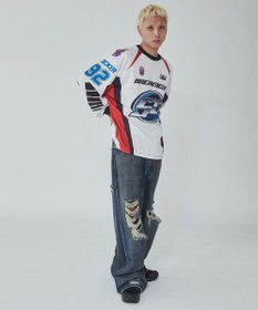 WEGO レーシングロゴメッシュT（LS）