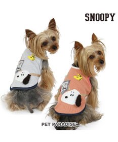 PET PARADISE スヌーピー ポーチ タンクトップ 《ピンク》【小型犬】