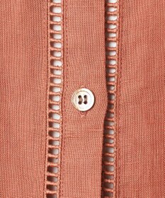 23区 【GOLD LABEL】ノーザンリネン ハシゴレース シャツワンピース
