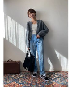 Green Parks クルーネックカーディガン