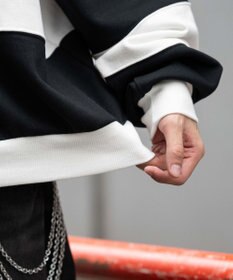 WEGO 【ユニセックス着用ITEM】カレッジロゴラガースウェット