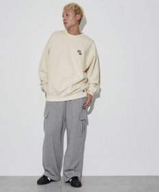 WEGO 【ユニセックス着用ITEM/裏起毛】別注BENDAVISワンポイントプルオーバー