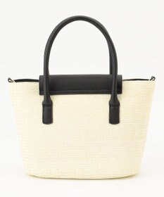 LA BAGAGERIE フラップ2WAYかごトートバッグ