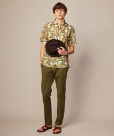 JOSEPH ABBOUD 【ナチュラルな風合い】ラフィアメランジハット