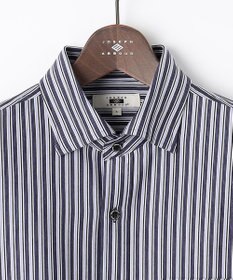 JOSEPH ABBOUD 【ストレッチで快適な着心地・イージーケア】ランダムストライプ ジャージー シャツ