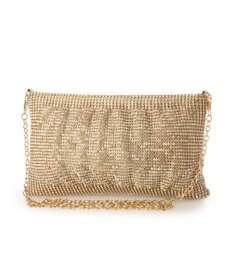 UNBILLION カシュカシュ cachecache / メタリックビーズスクエアミニショルダー