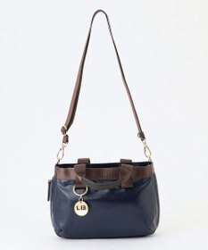 LA BAGAGERIE 【コットン×ポリウレタン】シャイニーミニマムトート