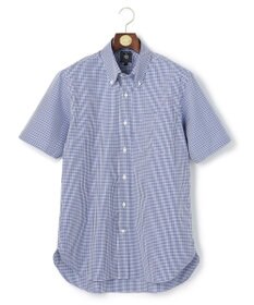 J.PRESS MEN 【PREMIUM PLEATS / 形態安定】ピンオックス カラーミックスギンガム / B.D.