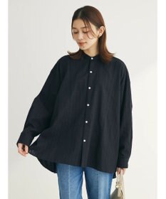 Green Parks カラミバンドカラーシャツ