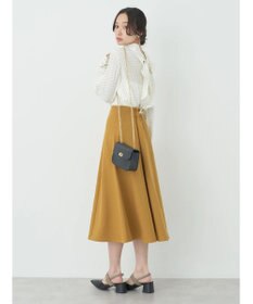 earth music&ecology すきな丈フレアスカート