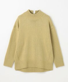 ANY ラムウールボトルネックプルオーバー