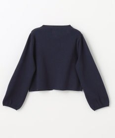 組曲 KIDS 【110-140cm】ラウンドカラー ニットジャケット