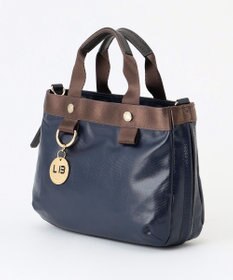 LA BAGAGERIE 【コットン×ポリウレタン】シャイニーミニマムトート