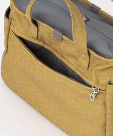 Y'SACCS キュービック×ポイントドット　2WAYトート＆ショルダー　Sサイズ