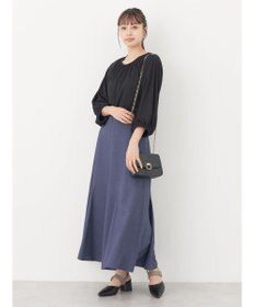 earth music&ecology パフスリーブカットソー