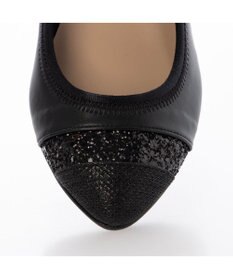 MODE ET JACOMO <carino>ポインテッドトゥウエッジヒールパンプス