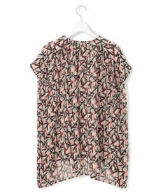 23区 【洗える】Ratti アブストラクトプリント ブラウス