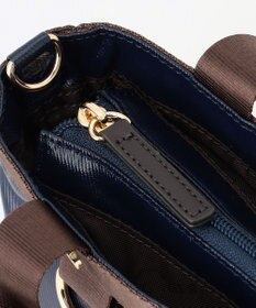 LA BAGAGERIE 【コットン×ポリウレタン】シャイニーミニマムトート