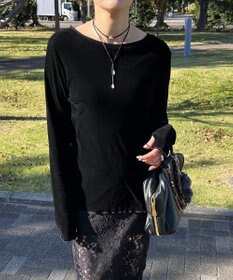 Green Parks シアーベロアプルオーバー