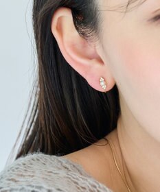 Phoebe 〈痛くないシリーズ/金属アレルギー対応〉クイーンパールビジューライトフィットイヤリング/ニッケルフリー