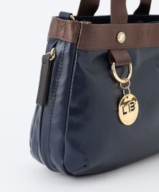 LA BAGAGERIE 【コットン×ポリウレタン】シャイニーミニマムトート