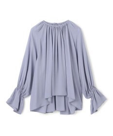 BEIGE， 【洗える】MUSCARI / ソフトシルクキャンディースリーブブラウス