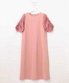 Feroux 【洗える】ドロストスリーブカットソー ワンピース