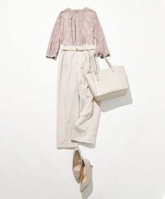 ANY SIS 【洗える】ドライオックスタック ワイドパンツ