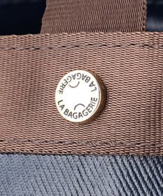 LA BAGAGERIE 【コットン×ポリウレタン】シャイニーミニマムトート