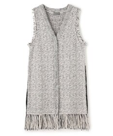 uncrave ツイードニット ジレ