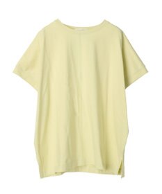 Green Parks インド綿 フレンチスリーブ前後差カットプルオーバー