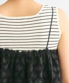 Green Parks ・ＥＬＥＮＣＡＲＥ　ＤＵＥフリンジジャカードビスチェ