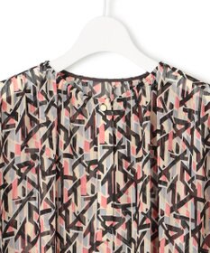 23区 【洗える】Ratti アブストラクトプリント ブラウス