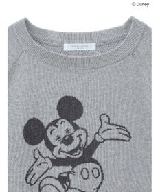 Green Parks ミッキーフレンド／五分袖ジャガードプルオーバー