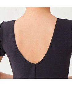 Chacott 丸首半袖レオタード（スムース）