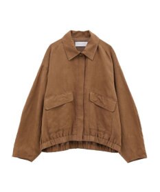 Green Parks ステンカラースウェード調ブルゾン