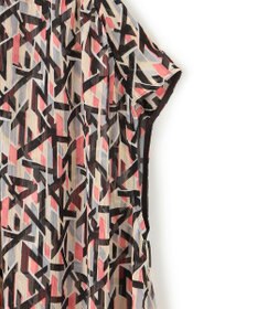 23区 【洗える】Ratti アブストラクトプリント ブラウス