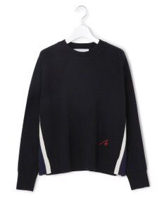 ICB 【30th ANNIVERSARY】 カシミヤブレンド 配色デザインプルオーバー