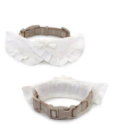 PET PARADISE ペットパラダイス コットンレース首輪 S