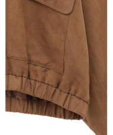 Green Parks ステンカラースウェード調ブルゾン