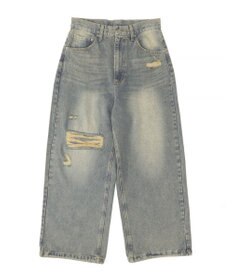 WEGO スーパーバギーダメージデニムパンツ
