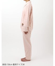 tsumori chisato SLEEP ツモリチサト パジャマ 長袖 長ズボン 綿混(本体) パイル素材 上下セット 前開き tsumori chisato SLEEP UDX556 /ワコール