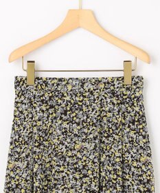 組曲 【先行予約】インプレッションフラワープリント フレアスカート