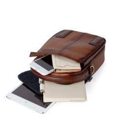 ACE BAGS & LUGGAGE LO HOMME PRESSE アルカイック 本革 日本製 ショルダーバッグ 縦型 71863 ロ・オム・プレッセ