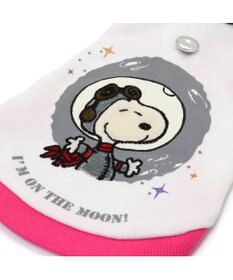 PET PARADISE スヌーピー 反射パーカー アストロノーツ 《ホワイト》 中型犬