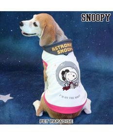 PET PARADISE スヌーピー 反射パーカー アストロノーツ 《ホワイト》 中型犬