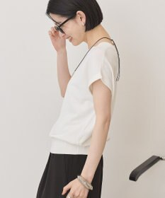 AMERICAN HOLIC フレンチスリーブニットプルオーバー