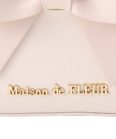 Maison de FLEUR ローズブーケキューブショルダーバッグ