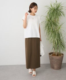 CRAFT STANDARD BOUTIQUE カットクレープクルーネックTシャツ